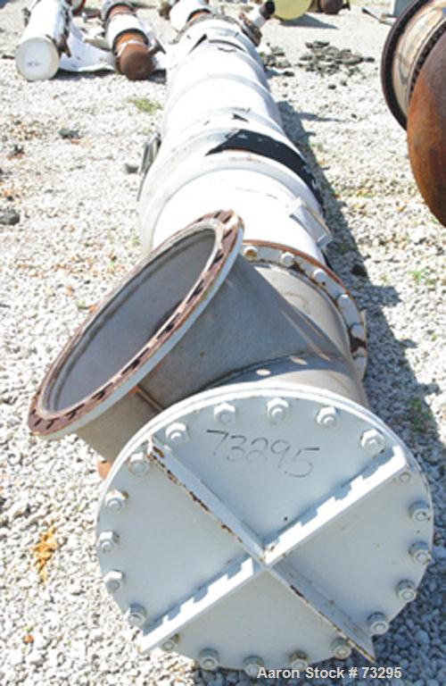 Used Superior Welding Two Pass Shell & Tube Heat Exchanger, Model BEM