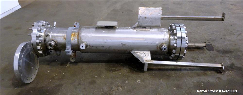 Used Vertical Superior Fabricators Single Pass Heat Exchanger, 42 Square Feet
