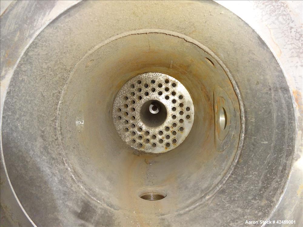 Used Vertical Superior Fabricators Single Pass Heat Exchanger, 42 Square Feet