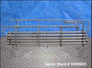 Used-Tetra Pak Spiraflo 9 Pass HTST Multi-Tube Heat Exchanger, Model MTR 154/19x25c-6-2/2