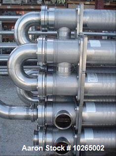 Used-Tetra Pak Spiraflo 9 Pass HTST Multi-Tube Heat Exchanger, Model MTR 154/19x25c-6-2/2