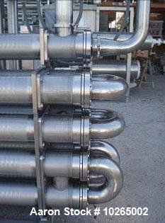 Used-Tetra Pak Spiraflo 9 Pass HTST Multi-Tube Heat Exchanger, Model MTR 154/19x25c-6-2/2