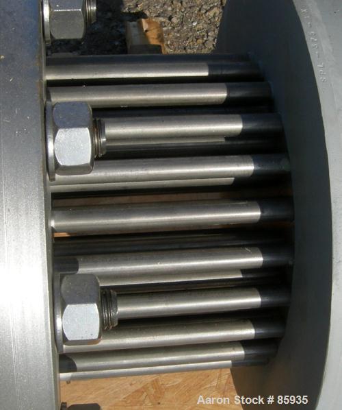 Used Unused- Watlow Electrically Heated Circulation Heater, 210 KW. Rated 100 PSI at 400 Degrees F. 310 stainless steel elements.3" inlet/outlet. Includes an electric heater control panel, 210 KW, 3/...