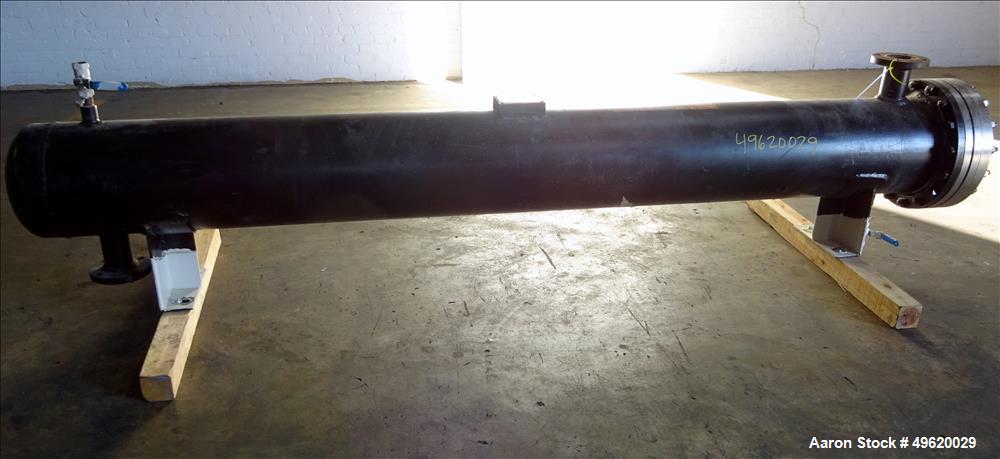 Used Yula U Tube Heat Exchanger, 137 Square Feet, Model WCV-10F-120BS, Horizont