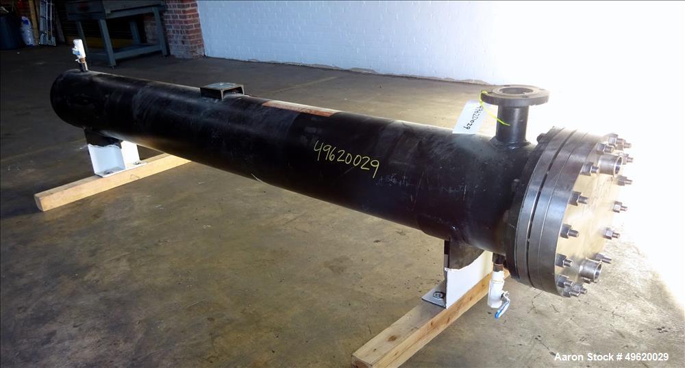 Used Yula U Tube Heat Exchanger, 137 Square Feet, Model WCV-10F-120BS, Horizont
