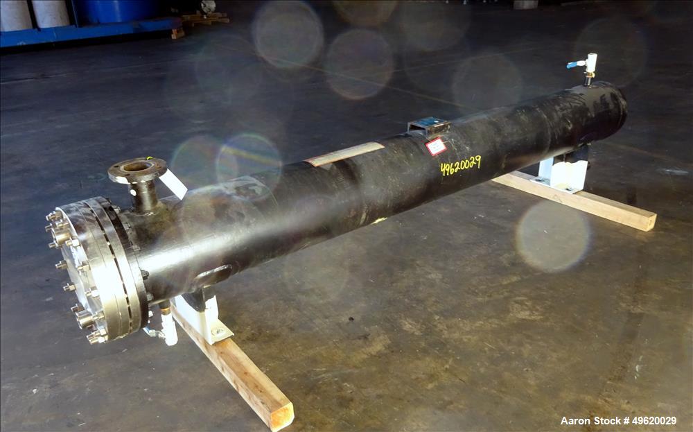 Used Yula U Tube Heat Exchanger, 137 Square Feet, Model WCV-10F-120BS, Horizont