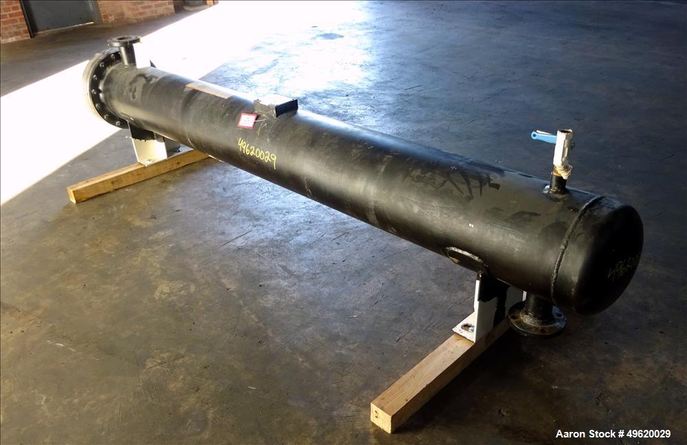 Used Yula U Tube Heat Exchanger, 137 Square Feet, Model WCV-10F-120BS, Horizont