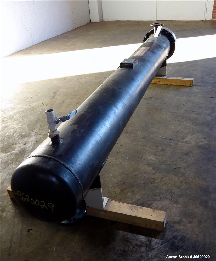 Used Yula U Tube Heat Exchanger, 137 Square Feet, Model WCV-10F-120BS, Horizont