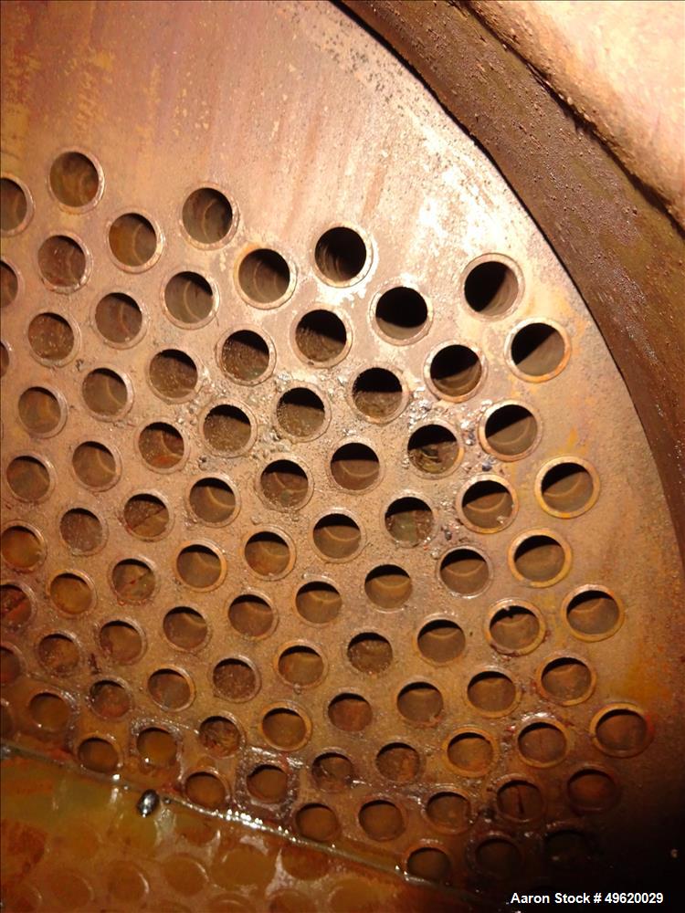 Used Yula U Tube Heat Exchanger, 137 Square Feet, Model WCV-10F-120BS, Horizont