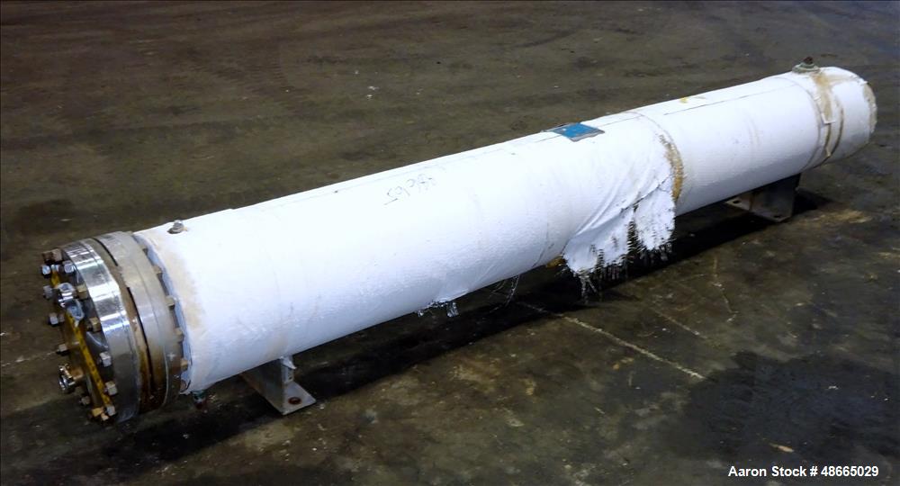 Used Yula "U-Tube" Heat Exchanger, Model WCV-2E-114AS, Approximate 265 Square F