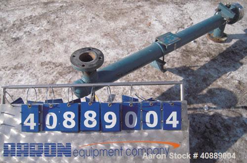 Used Yula U Tube Heat Exchanger, ModelWCV-4AA-60AS. Approximately 3.68 square feet, horizontal. Carbon steel shell rated 150 psi at 300 deg F. (4) 5/8'' diameter x 60" long 316L stainless steel tubes...