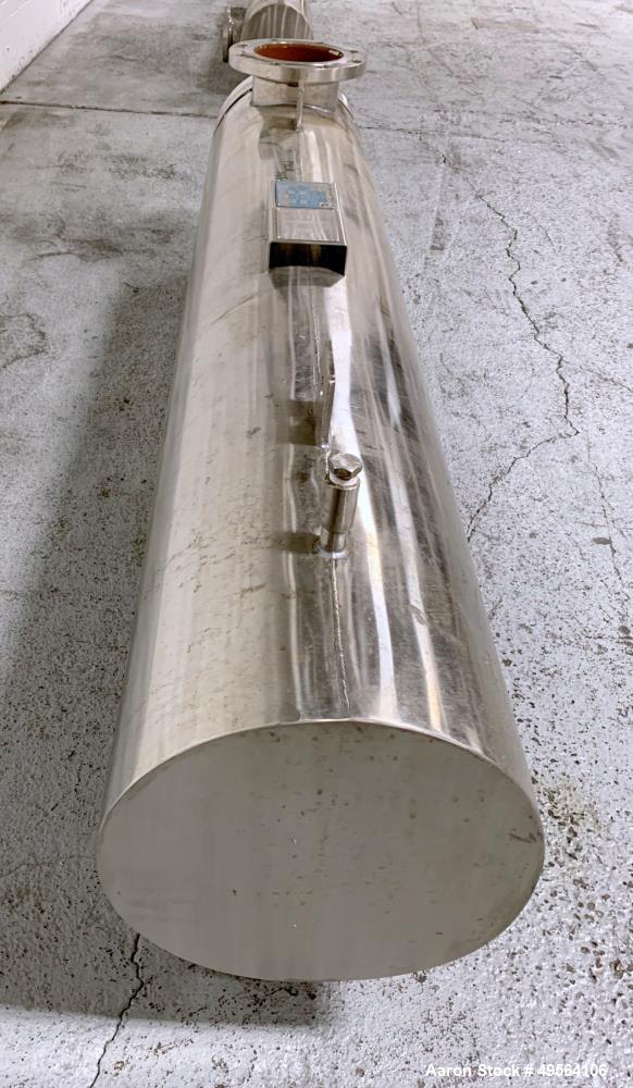 Used Yula Shell and Tube Heat Exchanger, 233 Square Feet, Model WCV-6E-84AAS
