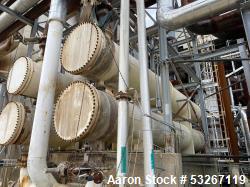Used Rubicon 304L Tube Heat Exchanger – 51" Diameter, 26' Length, Built 2007
