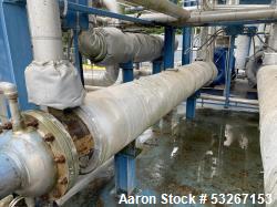 Used JFD Tube & Coil 282.5 Sq. Ft. 304L Stainless Steel Shell & Tube Heat Exchanger – Industrial Heat Transfer Unit