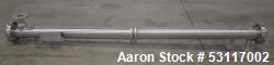 Used- Allegheny Bradford Shell & Tube Heat Exchanger, Stainless Steel, Horizontal. Approximate 41 square feet. (44) Approxim...