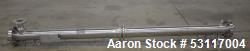 Used- Used- Allegheny Bradford Shell & Tube Heat Exchanger, Stainless Steel, Horizontal. Approximate 41 square feet. (44) Ap...