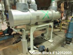 Used- Doyle & Roth Shell & Tube Heat Exchanger, Horizontal. Approximate 148.8 Square Feet. Carbon steel shell rated 150 psi/...