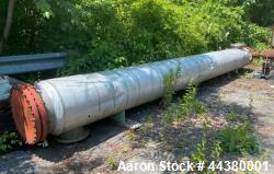 Used- Southern Heat Exchanger Multiple Pass Shell & Tube Heat Exchanger, 1113 Square Feet