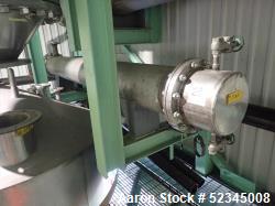 Used-Stork Canada U Stamped Stainless Steel Shell and Tube Heat Exchanger, Appro