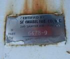 Used Xylem, Inc. Approximately 1,540 Square Foot Shell/Tube Heat Exchanger. 1,540 square feet surface area; National Board # 270677; Serial: 221166-01-1; 150 psi @ 300F shell MAWP; 150 psi @ 300F tub...