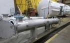 Used Paget 316L Stainless Steel Shell & Tube Heat Exchanger – 564 Sq. Ft., Horizontal