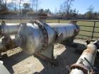 Used – Praj Industries 1185 sq. ft. Horizontal Shell & Tube Heat Exchanger – 304L SS Shell, NB Code