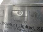 Used – Praj Industries 1185 sq. ft. Horizontal Shell & Tube Heat Exchanger – 304L SS Shell, NB Code