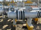 Used Wuxi Chemical Equipment 234 sq. ft. Horizontal Shell and Tube Heat Exchanger. Duplex 2205 stainless steel tubes rated 532 psi at 32 to 430 degrees F. 9' Tube length. 316L Stainless Steel shell r...