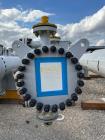 Used Wuxi Chemical Equipment 333 Square Foot Shell and Tube Heat Exchanger, Horizontal. Duplex 2205 stainless steel tubes rated 288.3 psi at 32 to 330 degrees F, 16' 7'' Tube length. 15'' Shell diame...