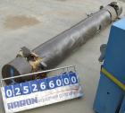 Used KAM Thermal U-Tube Heat Exchanger, 70 square feet, horizontal. Carbon steel shell rated 200 psi at 400 deg.f., (36) 3/4