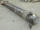Used KAM Thermal U-Tube Heat Exchanger, 70 square feet, horizontal. Carbon steel shell rated 200 psi at 400 deg.f., (36) 3/4