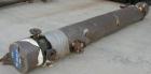 Used KAM Thermal U-Tube Heat Exchanger, 70 square feet, horizontal. Carbon steel shell rated 200 psi at 400 deg.f., (36) 3/4