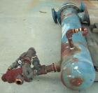 Used ITT Standard 2 Pass U Tube Heat Exchanger, 32 square feet, model 08048, type B-300S, horizontal. Carbon steel shell rated 150 psi at 375 deg.f., (22) 3/4