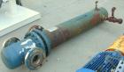 Used ITT Standard 2 Pass U Tube Heat Exchanger, 32 square feet, model 08048, type B-300S, horizontal. Carbon steel shell rated 150 psi at 375 deg.f., (22) 3/4