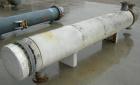 Used- Ketema shell and tube heat exchanger, type 1-V-2(BEM), 622 square feet, horizontal. Carbon steel shell, 304 stainless ...