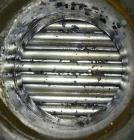 Used Ketema shell and tube heat exchanger, type 1-V-2(BEM), 622 square feet, horizontal. Carbon steel shell, 304 stainless steel tubes, 316 stainless steel heads. (322) tubes X 5/8