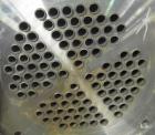 Used KAM Thermal 4 Pass Shell and Tube Heat Exchanger, Approximately 122 Square Feet, Horizontal. 316 stainless steel shell rated 150 psi/fv at 250 deg F. (104) 3/4