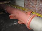 Used Southern Heat Exchanger Vertical mount from side lugs, approximately 475 square feet. Has (249) tubes, 16 BWG, 10' long, T304 stainless steel, tube sheets and heads. Shell is carbon steel 18