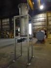 Used Shell and Tube Heat Exchanger, Approximate 200 Square Feet, 304 Stainless