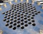 Used Shell and Tube Heat Exchanger, Approximate 200 Square Feet, 304 Stainless