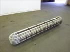 Used Shell & Tube Heat Exchanger U Tube Bundle Only, Approximate 100 Square Feet, Stainless Steel. (42) 3/4