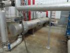 Used- Mason Manufacturing 4 Pass Shell & Tube Heat Exchanger