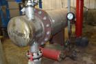 Used- Mason Manufacturing 4 Pass Shell & Tube Heat Exchanger