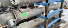 Used Struthers Industries Shell & Tube Heat Exchanger, Approximate 278.9 Square Feet, 316L Stainless Steel, Horizontal. 316L Stainless steel shell rated 150 psi / FV at 0 to 500 degrees F. (120) 316L...