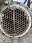 Used Struthers Industries Shell & Tube Heat Exchanger, Approximate 278.9 Square Feet, 316L Stainless Steel, Horizontal. 316L Stainless steel shell rated 150 psi / FV at 0 to 500 degrees F. (120) 316L...