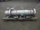 Used API Basco Shell & Tube Heat Exchanger, Approximate 62 Square Feet, Horizon