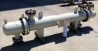 Unused- AT&F Advanced Metals Single Pass Shell and Tube Heat Exchanger, 76.2 Square Feet, Horizontal. Carbon steel shell rated 195 psi at -20 to 400 degrees F. (67) 3/4