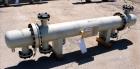 Unused- AT&F Advanced Metals Single Pass Shell and Tube Heat Exchanger, 76.2 Square Feet, Horizontal. Carbon steel shell rated 195 psi at -20 to 400 degrees F. (67) 3/4