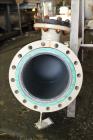 Unused- AT&F Advanced Metals Single Pass Shell and Tube Heat Exchanger, 76.2 Square Feet, Horizontal. Carbon steel shell rated 195 psi at -20 to 400 degrees F. (67) 3/4