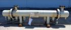 Unused- AT&F Advanced Metals Single Pass Shell and Tube Heat Exchanger, 76.2 Square Feet, Horizontal. Carbon steel shell rated 195 psi at -20 to 400 degrees F. (67) 3/4